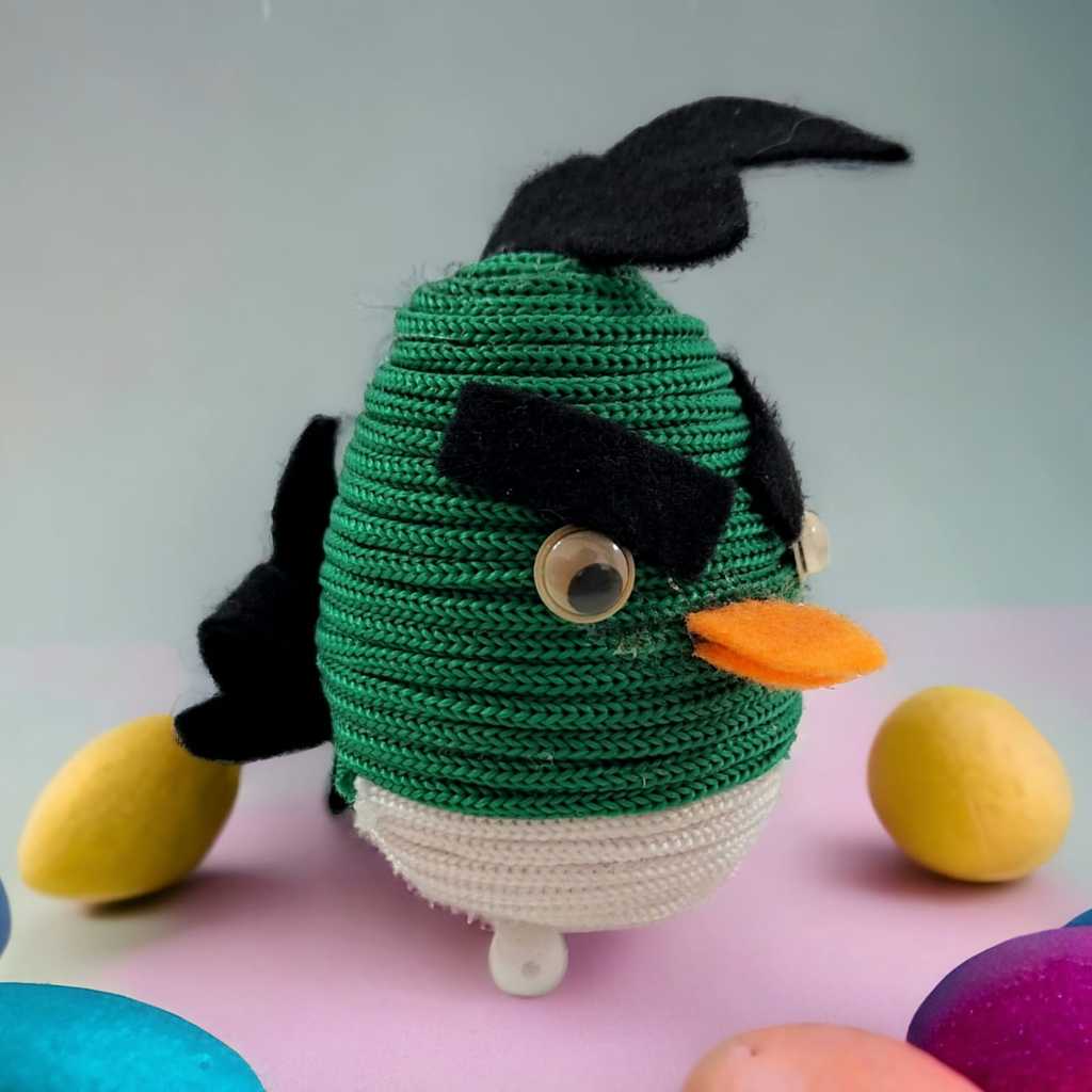 DIY Telur Paskah Boomerang Angry Bird