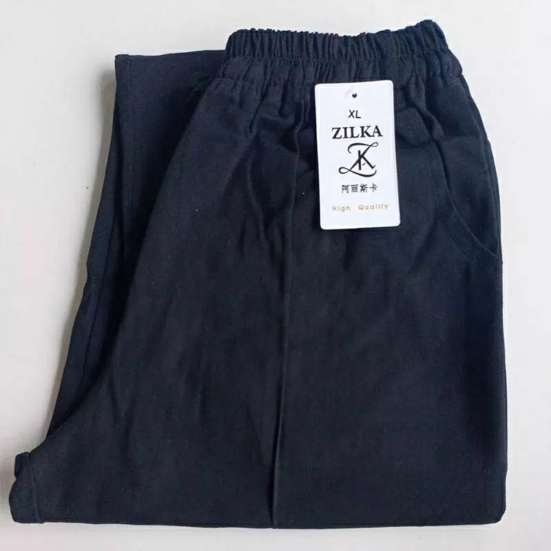 baggy jumbo celana wanita baggy pants twill combad premium size L6 celana jumbo