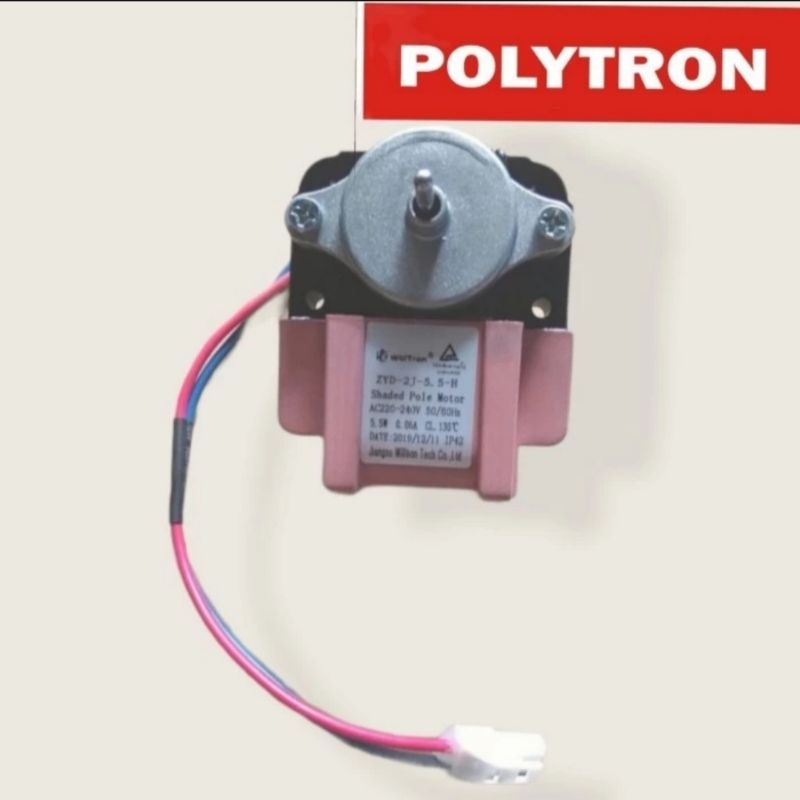 Motor Fan Evaporator Kulkas Polytron Belleza 2 Pintu Original
