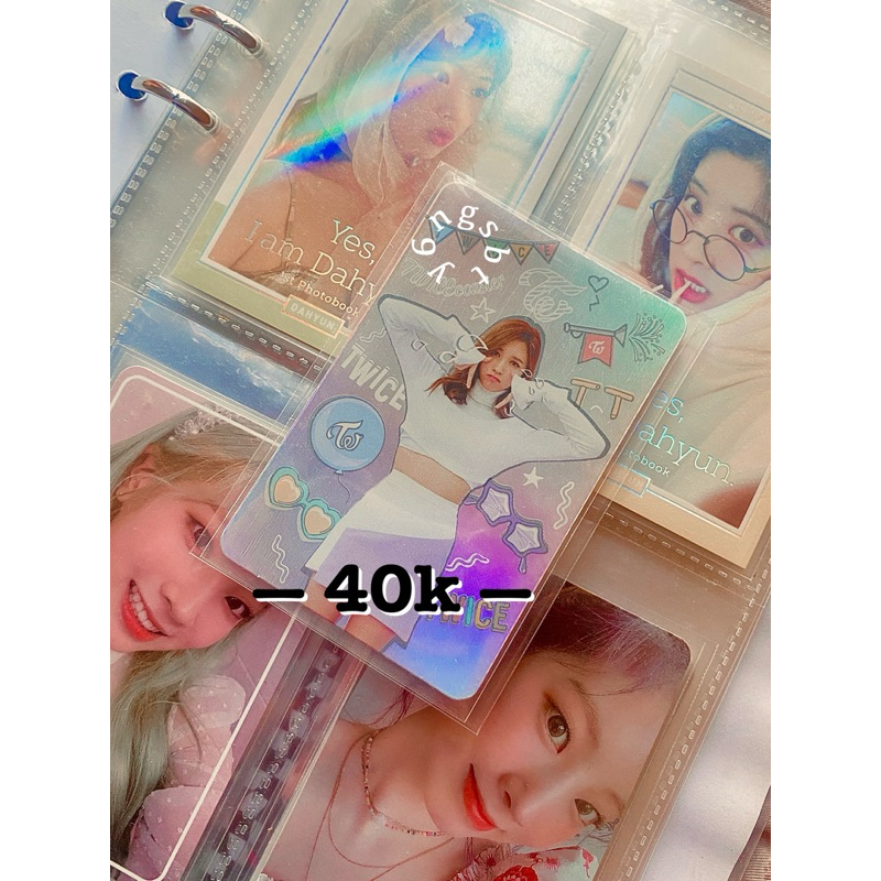 PHOTOCARD MINA HOLOGRAM JIHYO TWICECOASTER LANE 1