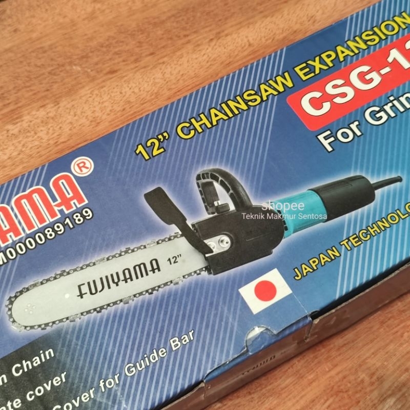 Adaptor Chainsaw Gerinda - Adapter 12" Converter Sambungan Chain Saw Fujiyama