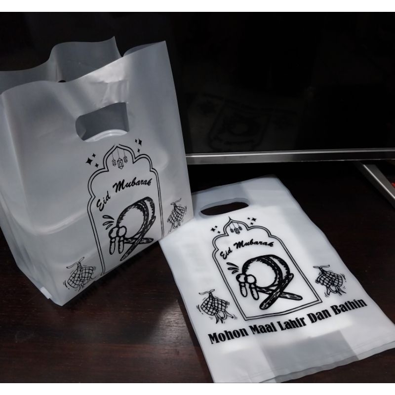 

(isi 10) Plastik THR /plastik tebal/hampers/souvenir/Plastik lebaran/Plastik murah