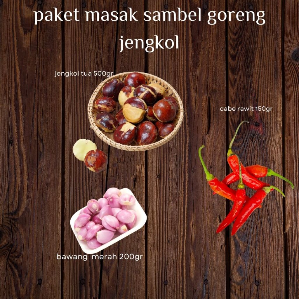

Paket masak sambel goreng jengkol super 01