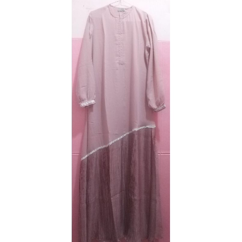 katya glynn gamis pretty pleats PINK