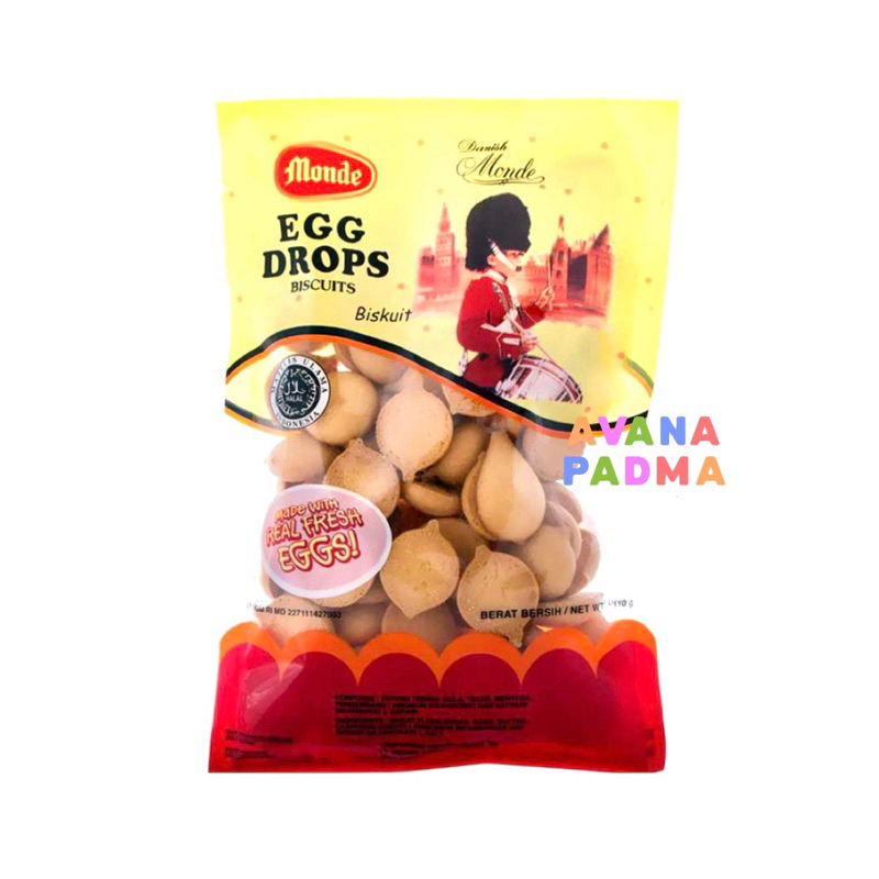 

Monde Egg Drops Biscuits (110g)