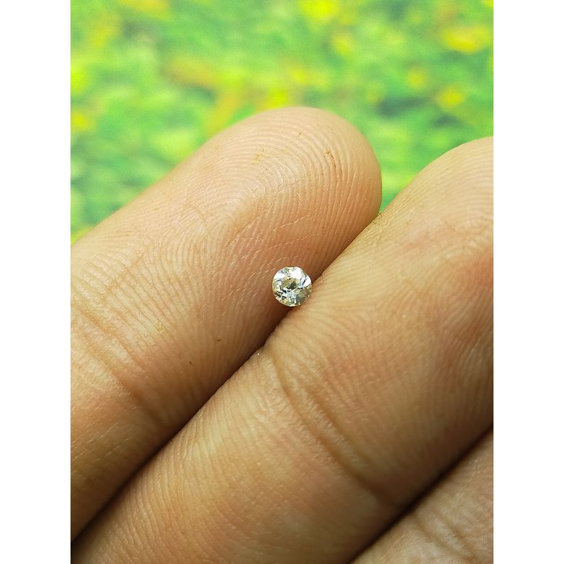 Asli Natural Berlian Banjar Blink Blink -+ 0,08 crt / 2,8 mm / gugur 12