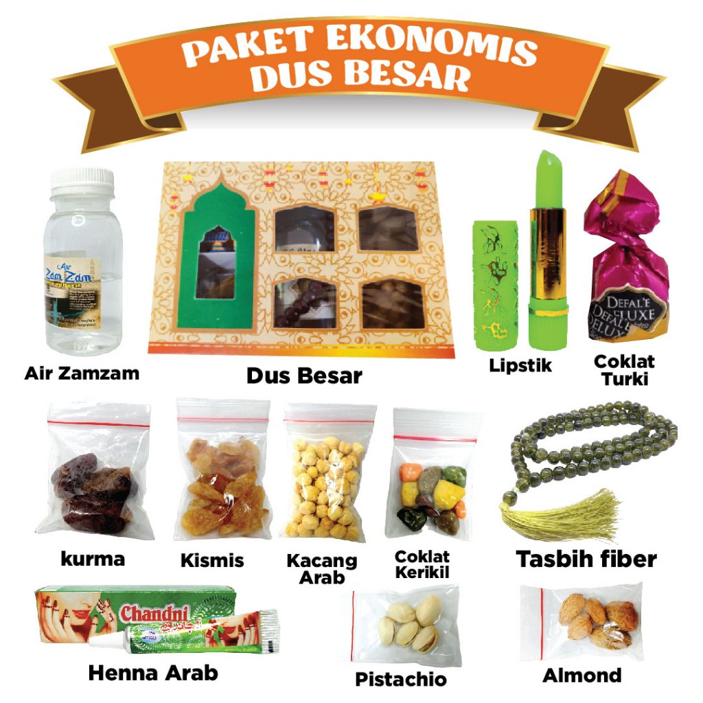 

Paket Oleh Oleh Haji dan Umroh paket ekonomis murah paket A-K kacang almond, kacang pistachio, coklat turki, coklat kerikil tasbih kayu