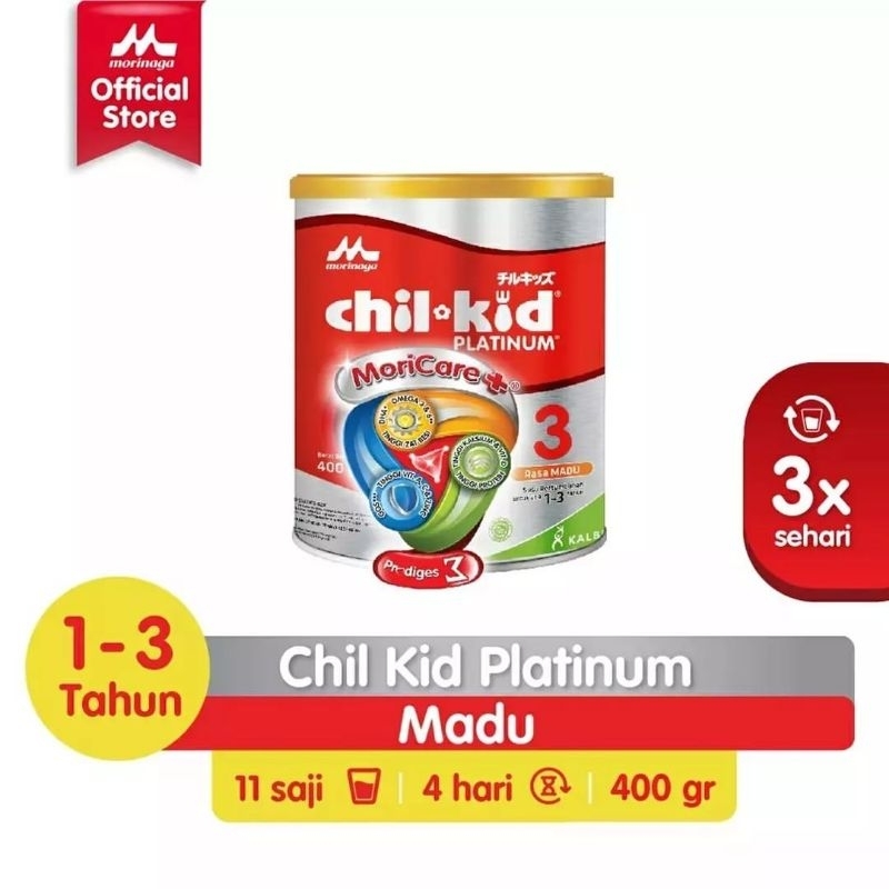CHILKID PLATINUM 400GR susu formula bayi 1-3tahun