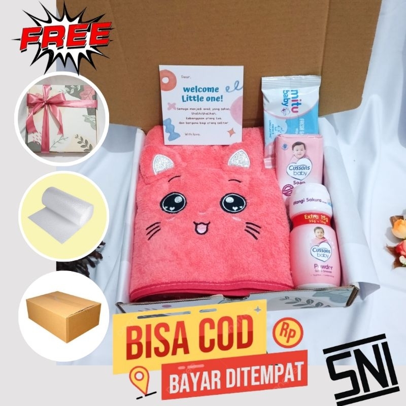 HAMPERS BAYI/ HAMPERS HANDUK BAYI/ HAMPERS SABUN BAYI/ HAMPERS BAYI MURAH
