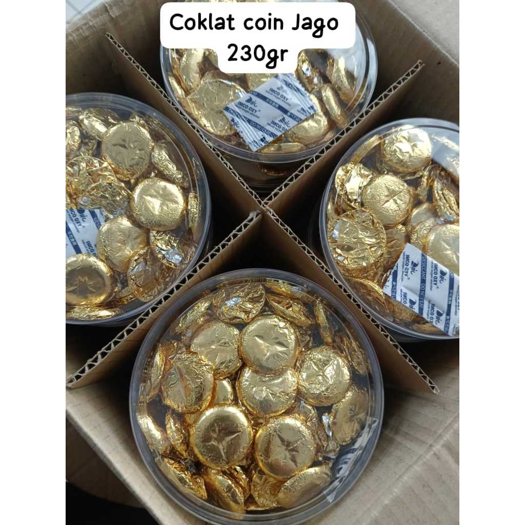 

Coklat Coin Jago / Coklat Golden Roundies 250 gr