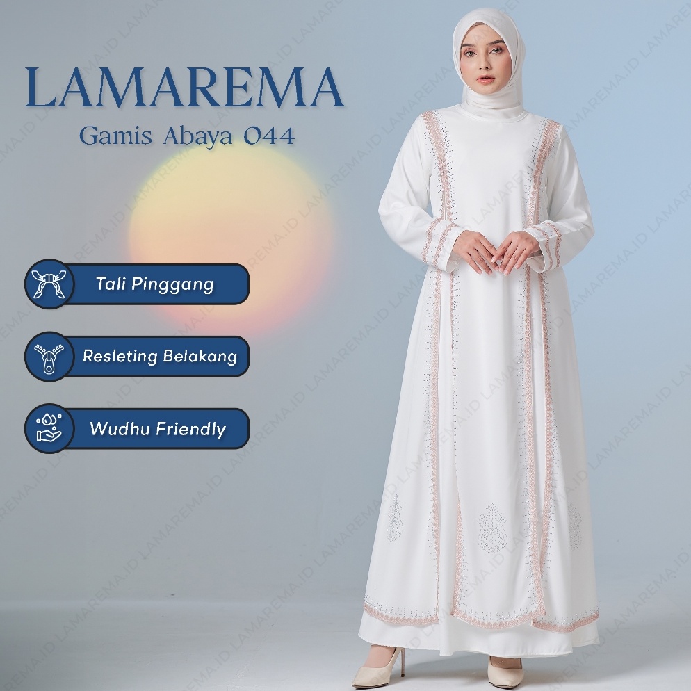 Hot Sale Baju Gamis Putih Wanita Modern Mewah Dan Elegan Renda Coklat Terbaru  Abaya Turkey Turki Wa