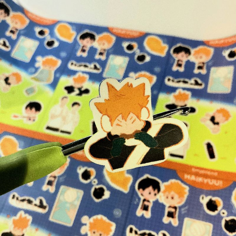 

Sticker Haikyuu - [Karasuno] Kiss Cut