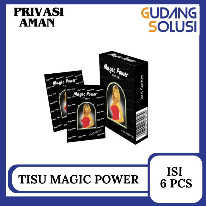 Tissue Magic Power/Tissue magic isi 6 sachet