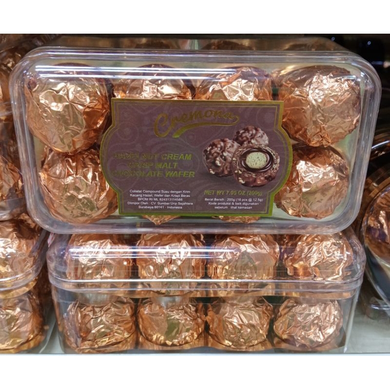 

Cremona Hazelnut Cream Crisp Malt Chocolate T16