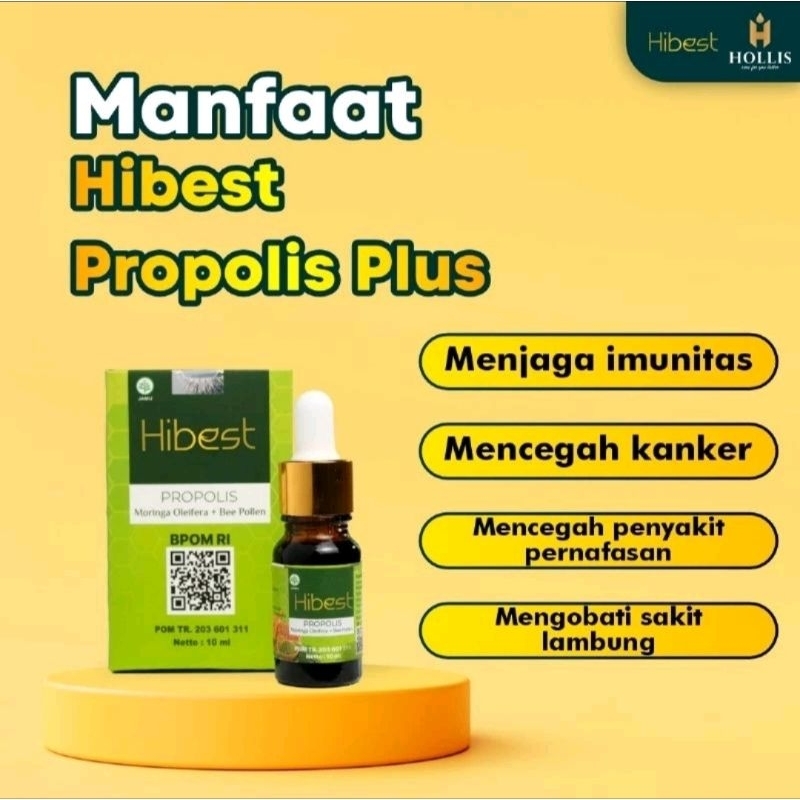 HIBEST PROPOLIS Obat Diabetes Kolesterol Gula Darah Hipertensi Terpercaya