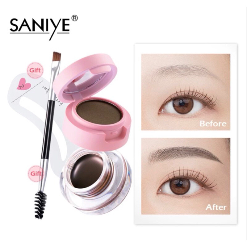 SANIYE EYE BROW GEL & POWDER