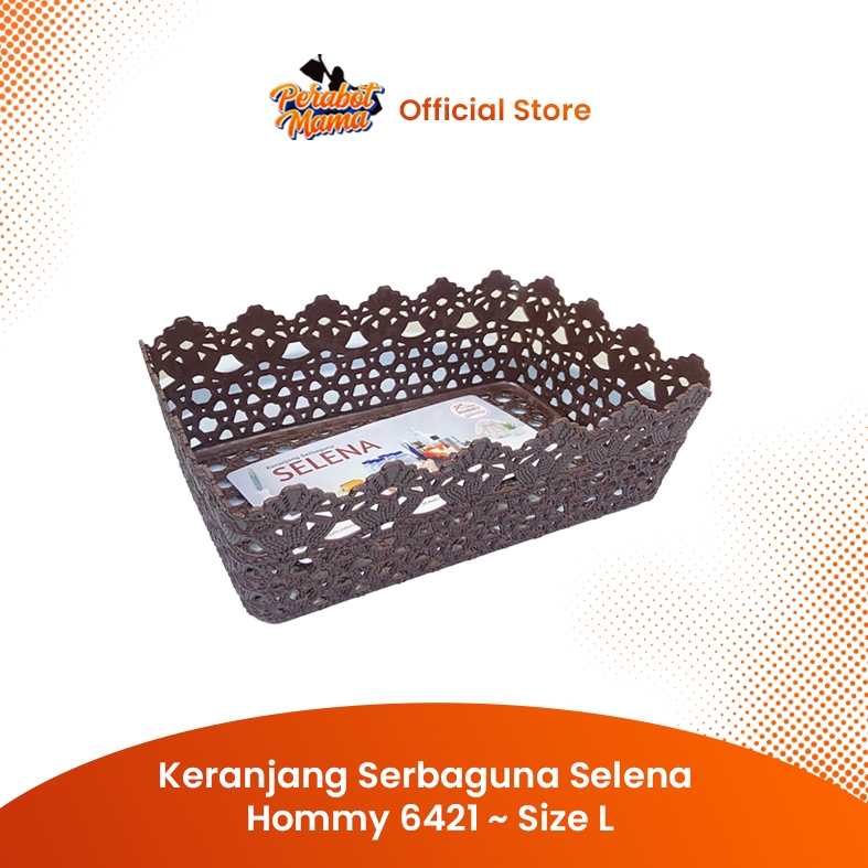 KERANJANG SERBAGUNA SELENA L HOMMY 6421