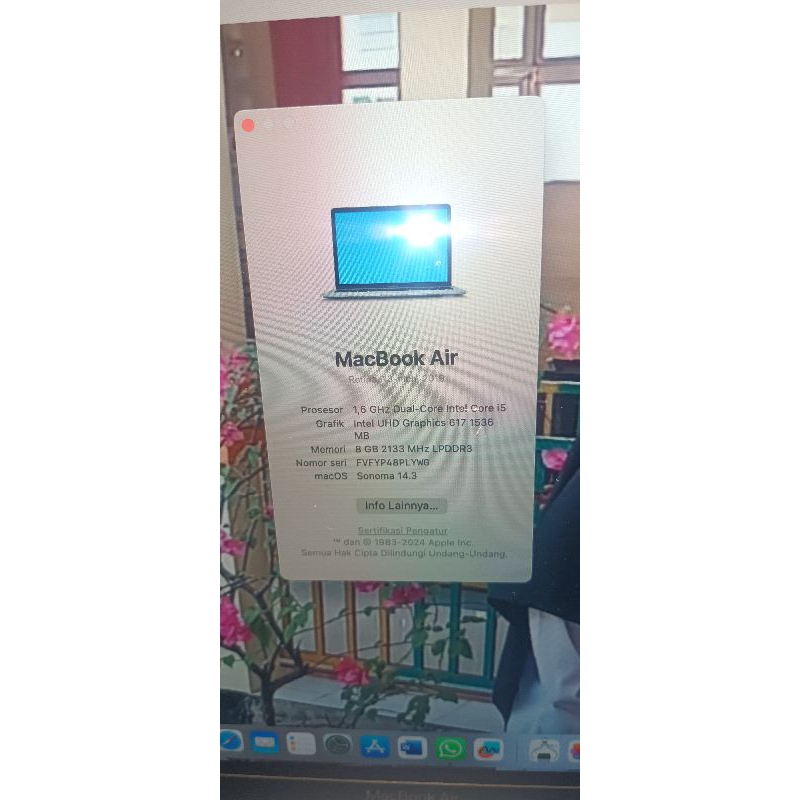 Macbook Air Retina 2019