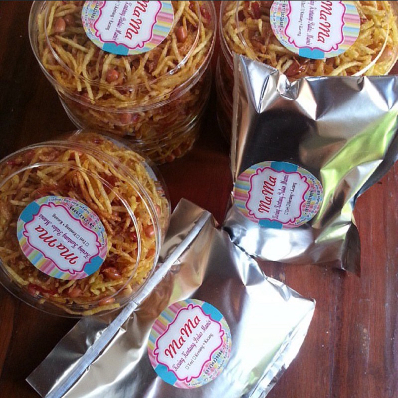 

keker kentang kering pedas manis