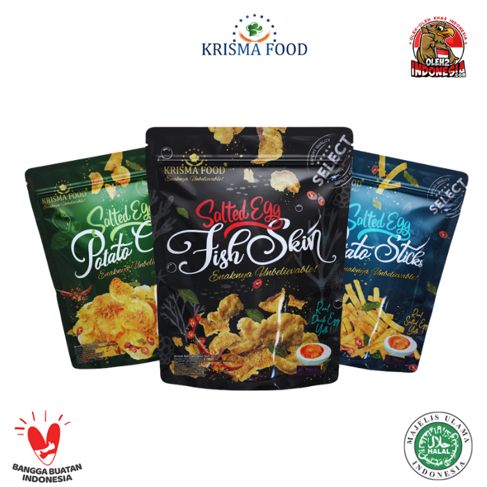 

Keripik Kentang Stick Potato Chips Stick Merk Krisma Food