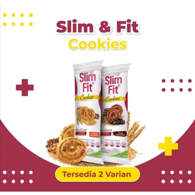 

SLIM & FIT COOKIES 22GR