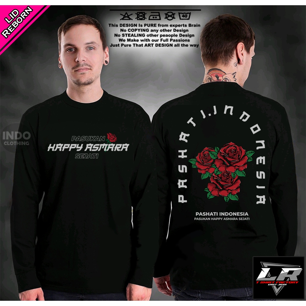 KAOS LENGAN PENJANG HAPPY ASMARA PASHATI INDONESIA