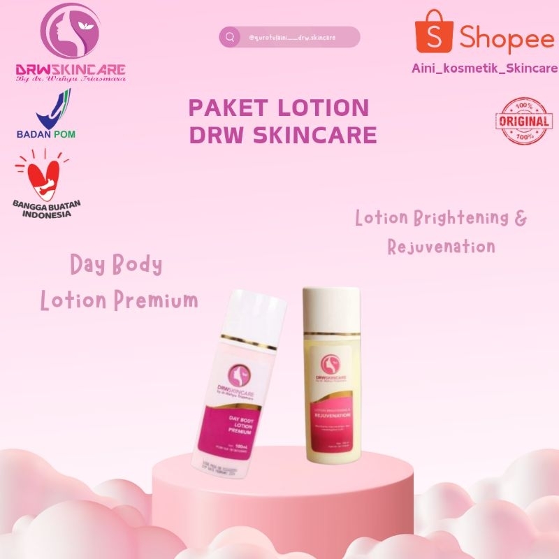 Lotion DRW Skincare/Lotion Rejuvenation DRW Skincare/Lotion Mencerahkan Kulit/Lotion Racik Forte
