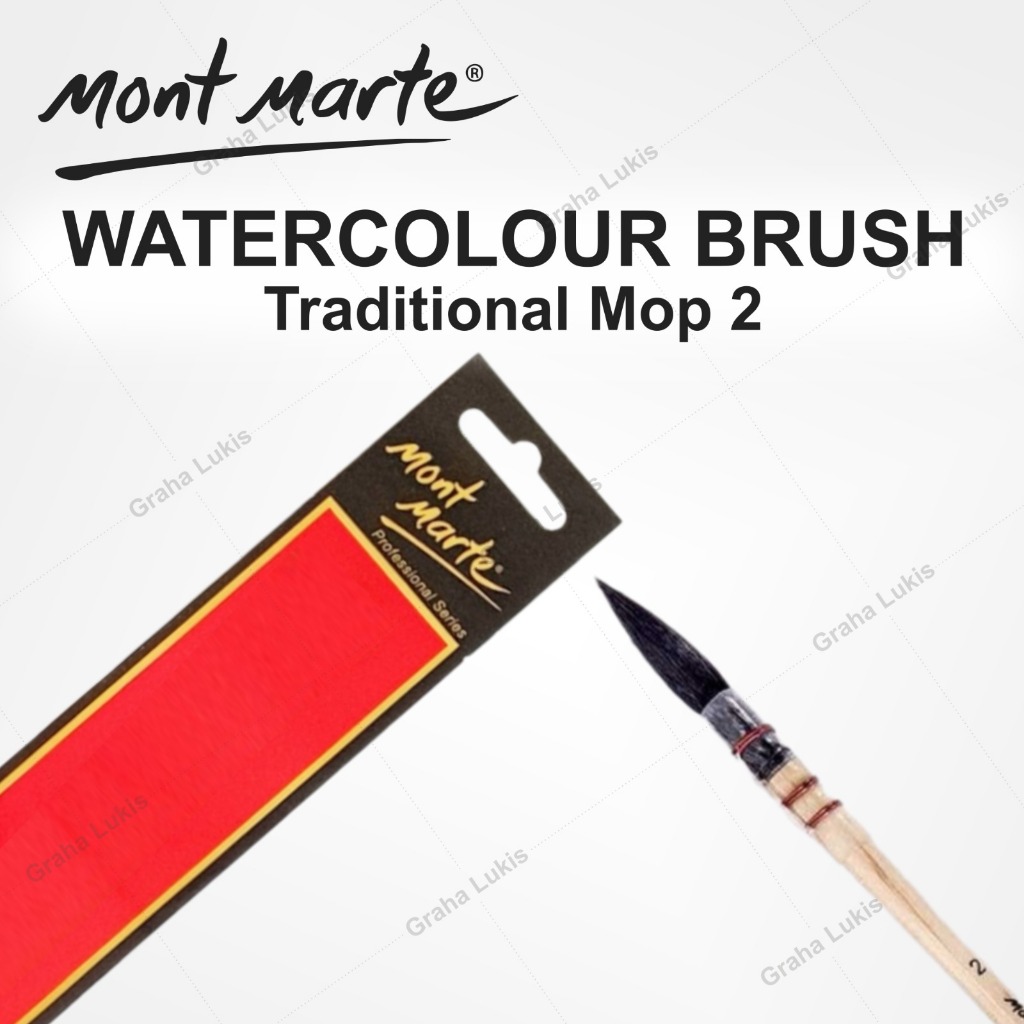 

Mont Marte Watercolour Traditional Mop 2