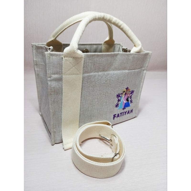 Hampers Mj Tote bag custom Bordir/hampers handbag