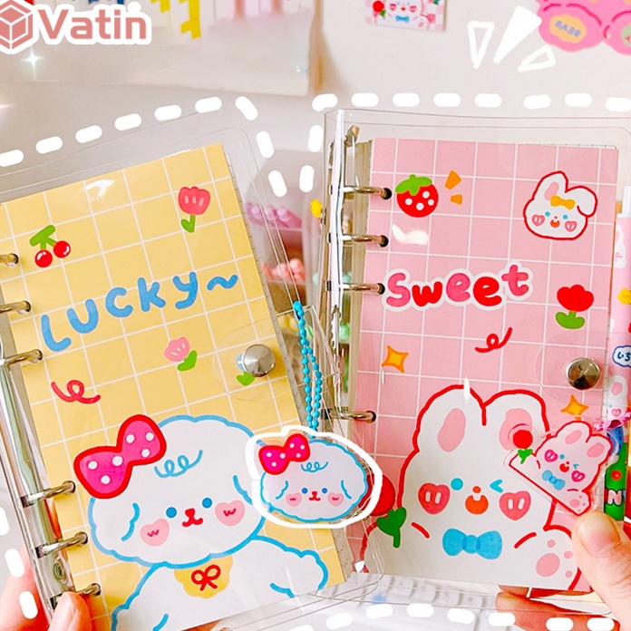 

Jangan Sampai Kehabisan Binder Lucu Buku Notebook Jurnal Kit Kartun Buku Catatan Isi Ulang Loose Leaf MurahVatinShop