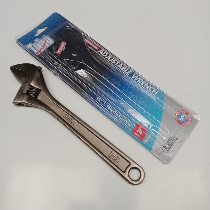 TOHO Kunci Inggris 12 Inch 300mm Adjustable Wrench 12" Kunci Baco Serbaguna
