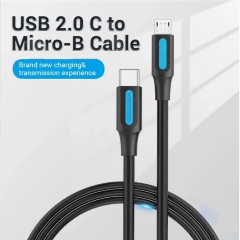 kabel Vention Type C to Micro USB male COV USB C to Micro
