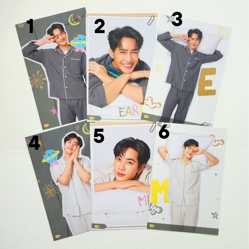 

[READY] GMM TV POSTCARD (HAVE A GOOD DREAM , COOKING CRUSH, OFFGUN, EARTHMIX, FORCEBOOK, PERTHCHIMON)