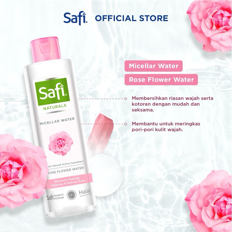 SAFI NATURAL MICELLAR WATER ROSE
