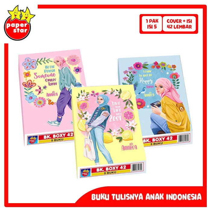 

BUKU BOXY 42 PAPER STAR ANNISA