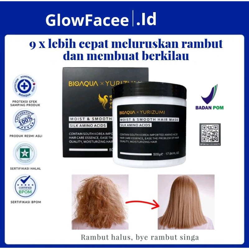 BPOM MASKER RAMBUT KERATIN SMOOTHING KOREA