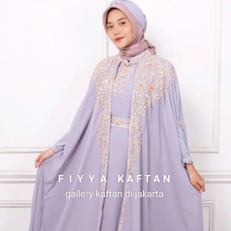 PROMO ORIGINAL 100% TERBARU KAFTAN AMEENA / KAUREEN SATU SET BY FIIYA KAFTAN