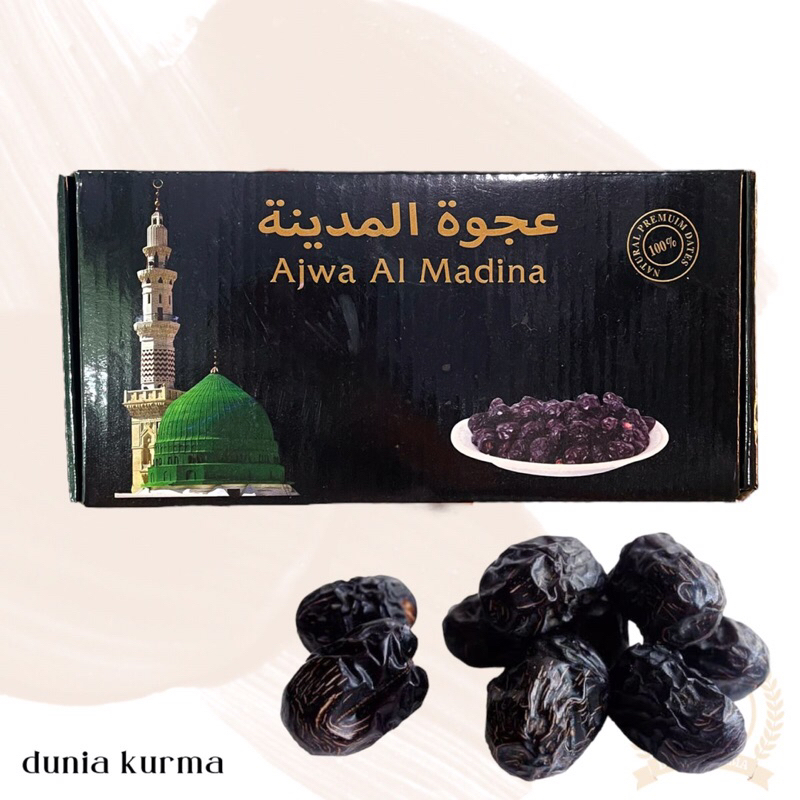 

Kurma Nabi Ajwa Madinah Asli 500gr