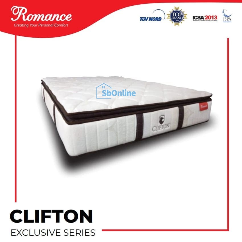 ROMANCE SPRINGBED CLIFTON (KASUR SAJA)