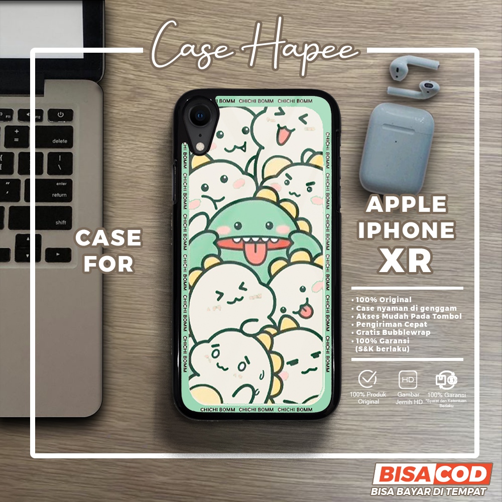 Case Iphone XR Casing Iphone XR [DSNC] Casehapee Case Glossy Case Aesthetic Custom Case Premium Soft