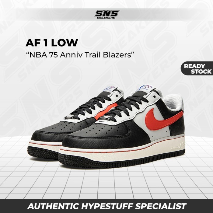 Air Force 1 NBA 75th Anniv Trail Blazer Men 100% Original