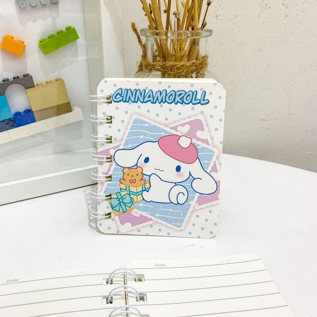 

BUKU CATATAN SAKU / DIARY / JURNAL JOURNAL NOTEBOOK SANRIO SPIRAL UKURAN A7 KARAKTER POMPOMPURIN CINAMOROLL TERMURAH ATK SEKOLAH KANTOR FANCY READY GROSIR COD