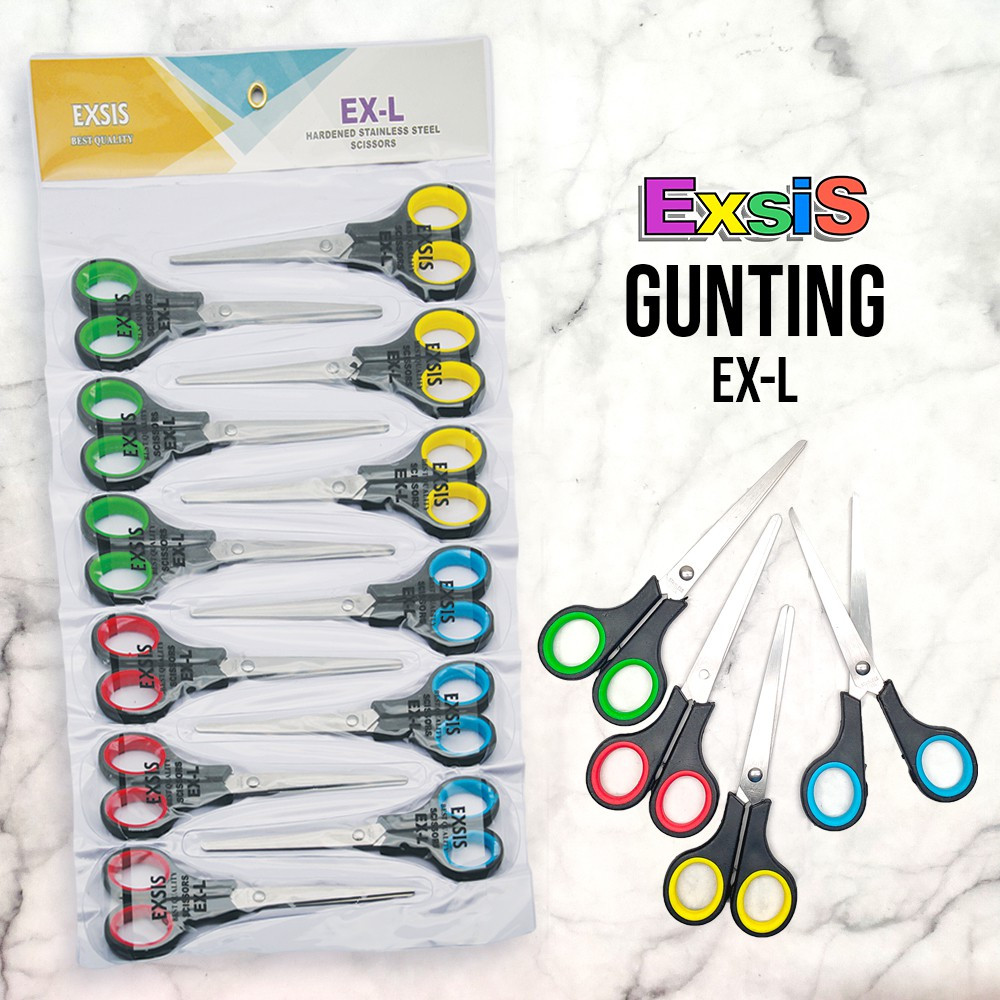 

Gunting / 1pc Gunting HITAM / Gunting EX-S EX-M HITAM EXSIS