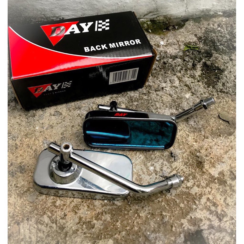 spion kotak kaca biru dan putih spion day spion kotak cb