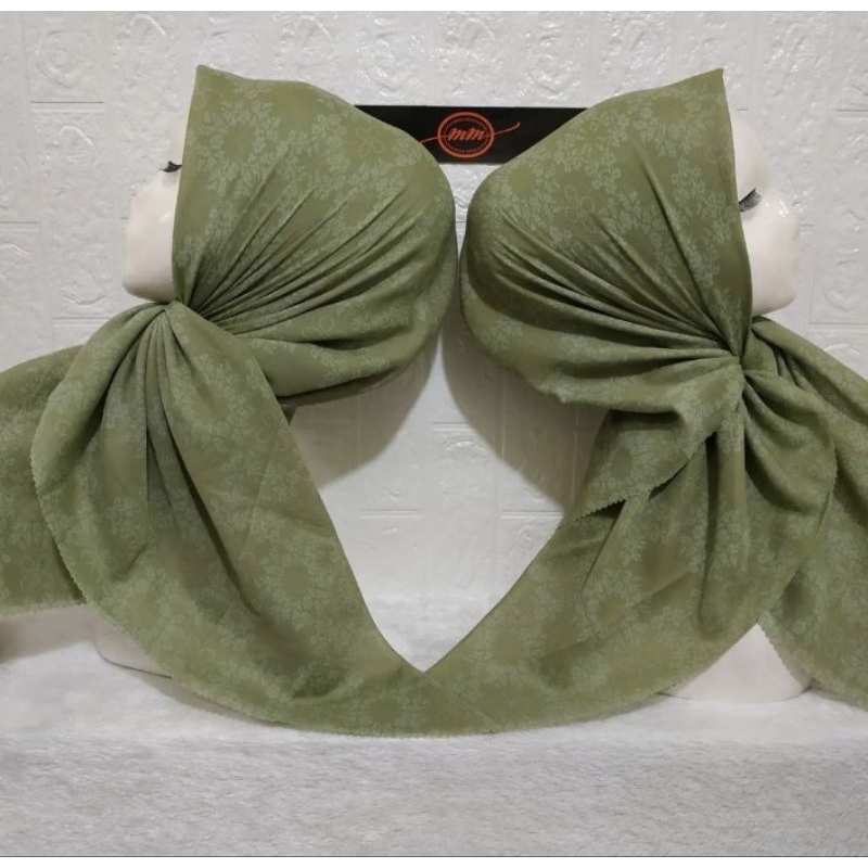 HIJAB SEGI EMPAT VOAL MOTIF RIDIAWAN SAGE