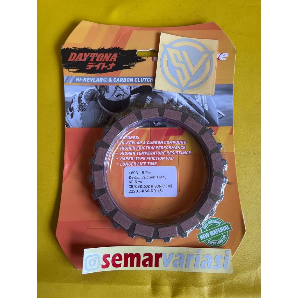 KAMPAS KOPLING NEW CB150R CBR150R SONIC 2016 DAYTONA