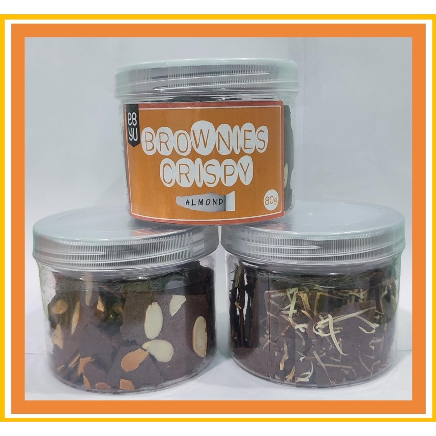 

BROWNIES CRISPY PREMIUM - ALMOND 80g