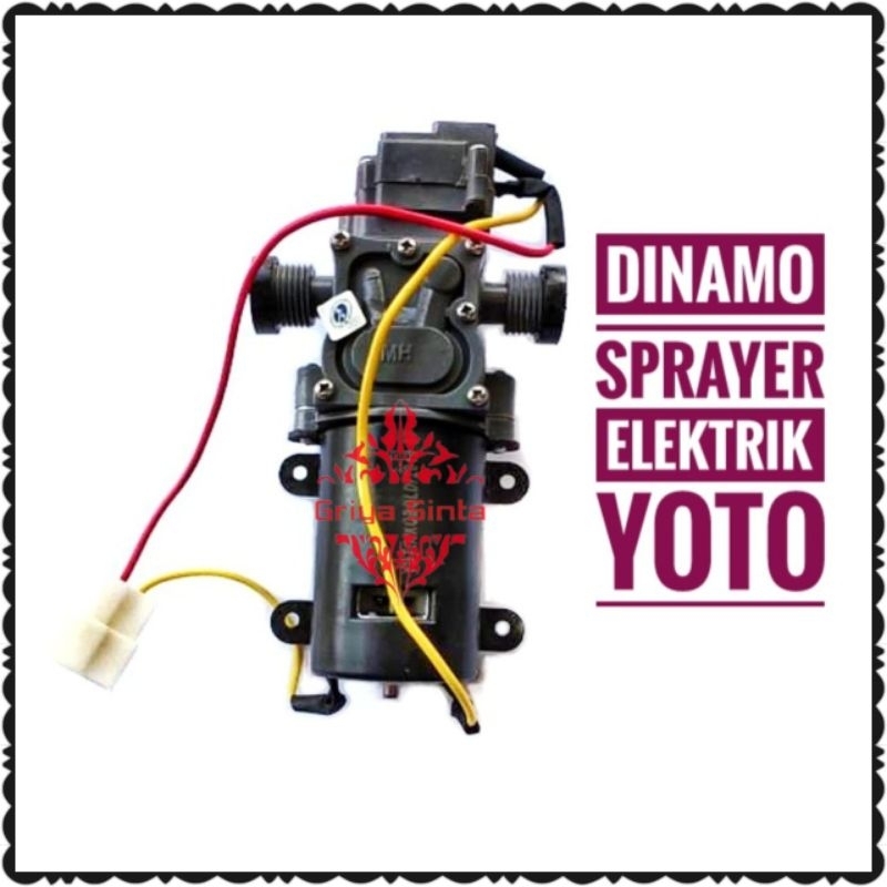 Sparepart Sprayer Elektrik Dinamo Yoto Original Kobola Miura