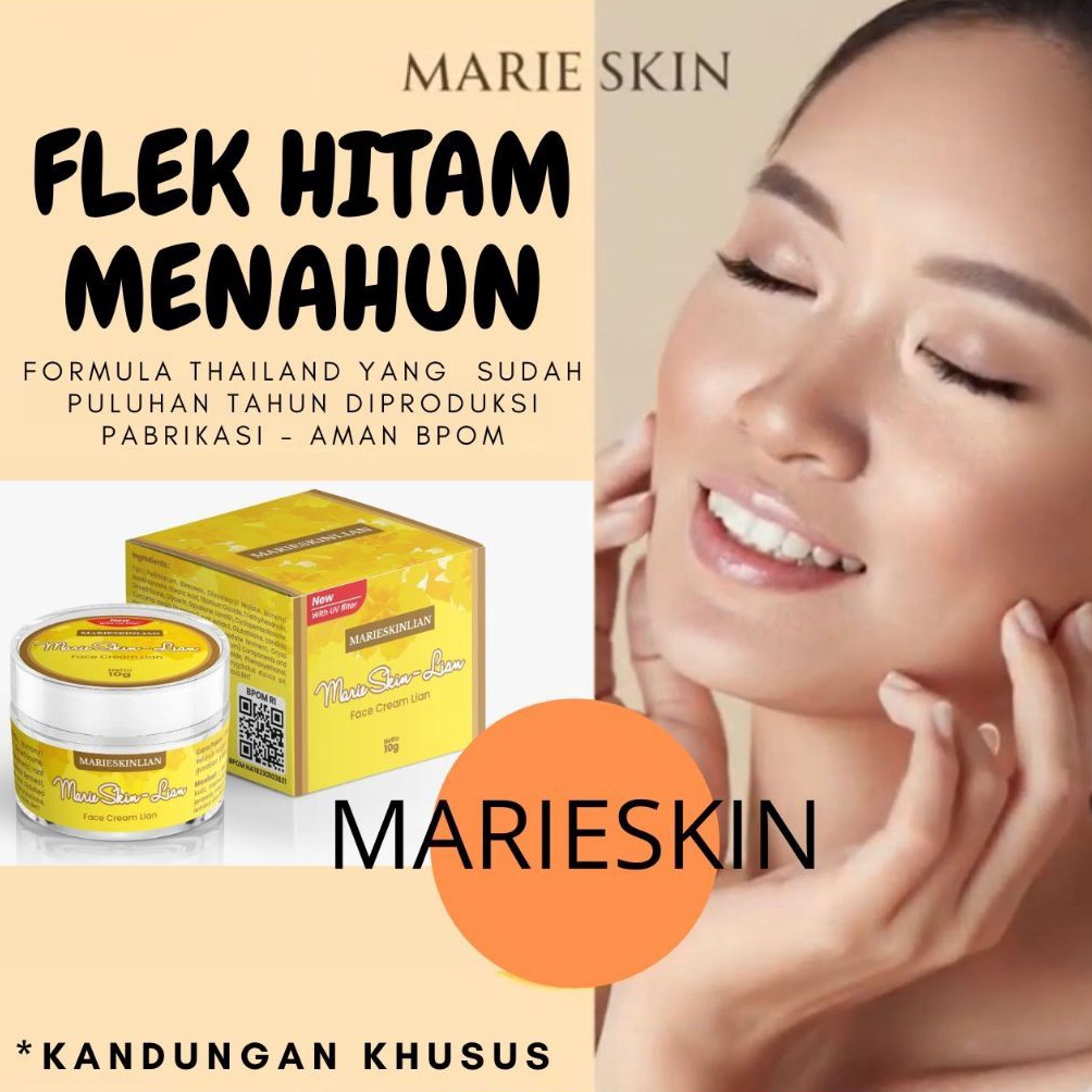 ART O99G MARIE SKIN  LIAN CREAM NEW SERIES KRIM PENCERAH WAJAH 1 ORIGINAL