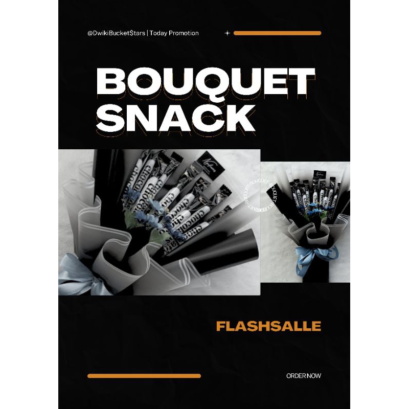 

REQUEST BOUQUET SNACK BERBAGAI VARIAN (FREE PACKING)